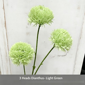Factory Direct Wholesale <b>Artificial</b> Green Dianthus <b>Flowers</b> for Wedding Greenery Layout & Home Table Decoration - Product Image 4