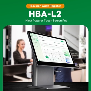 HBAPOS เครื่อง POS แบบ All-in-One หน้าจอสัมผัสขนาด 15.6 นิ้ว ระบบปฏิบัติการ Windows <span class=keywords><strong>10</strong></span> พร้อม CPU I3/I5 - Product Image 6