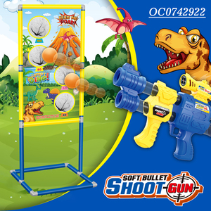 Pistolet de tir à air doux de haute qualité à double tube avec planche de tir pour enfants - Product Image 2