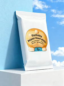 Lingettes humides jetables pour animaux de compagnie, biodégradables, sans rinçage, pour les glandes anales des chiens et des chats, douces, hypoallergéniques, en gros, OEM - Product Image 6