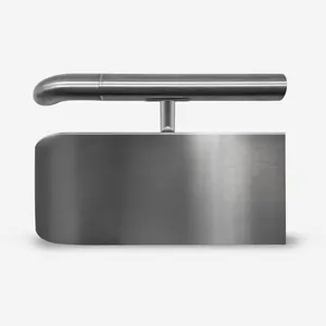 מעקות בית חולים מסדרונות תחזוקה קלה בית חולים מעקה נירוסטה חסין אש מעקות מגן קיר בית חולים - Product Image 1