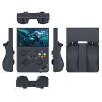 Console de jeu portable R43 M18 Pro Retro 4K HD avec écran de 4,3 pouces, 3D original, 25 simulateurs PSP PS1