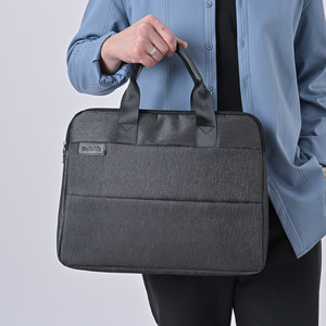 Custom Quality Portable Waterproof 15.6 Business <b>Computer</b> Protective Office Oxford Sleeve Women Men Zipper Laptop Closure <b>Bag</b>. - Product Image 2