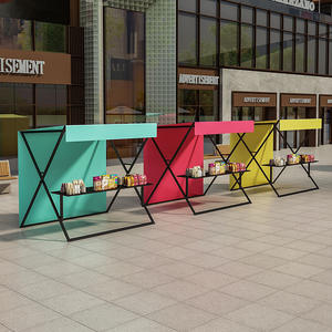 แผงแผงลอยแบบพับได้แบบพกพายอดนิยมสำหรับขายในห้างสรรพสินค้าตลาดกลางคืนและสี่เหลี่ยม - Product Image 2