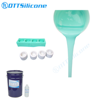 Le caoutchouc de silicone liquide pour le moule de Plater/Gepsum faisant le caoutchouc de silicone RTV-2
