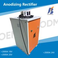 Redresseur de machines de galvanoplastie en métal 2000A 18V