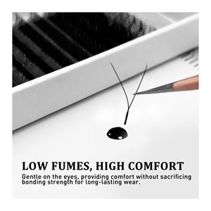 وصلات رموش سريعة الجفاف من أجل العيون الحساسة ، صمغ رموش قوي مضاد للماء من الدرجة الثانية - Product Image 4