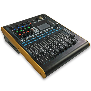 Nouveauté MX12, console de mixage audio numérique professionnelle à 12 canaux, mixage DJ, directement de l'usine - Product Image 2