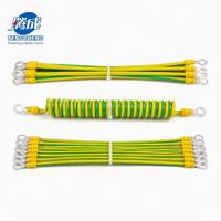2,5mm 4mm 6mm BVR PVC Gelb-Grüne Solar-Erdungskabel-Anschlüsse Kupfer PV-Stromkabel für Schrank- und Brückenleitungen zur Fehlerstromabschaltung