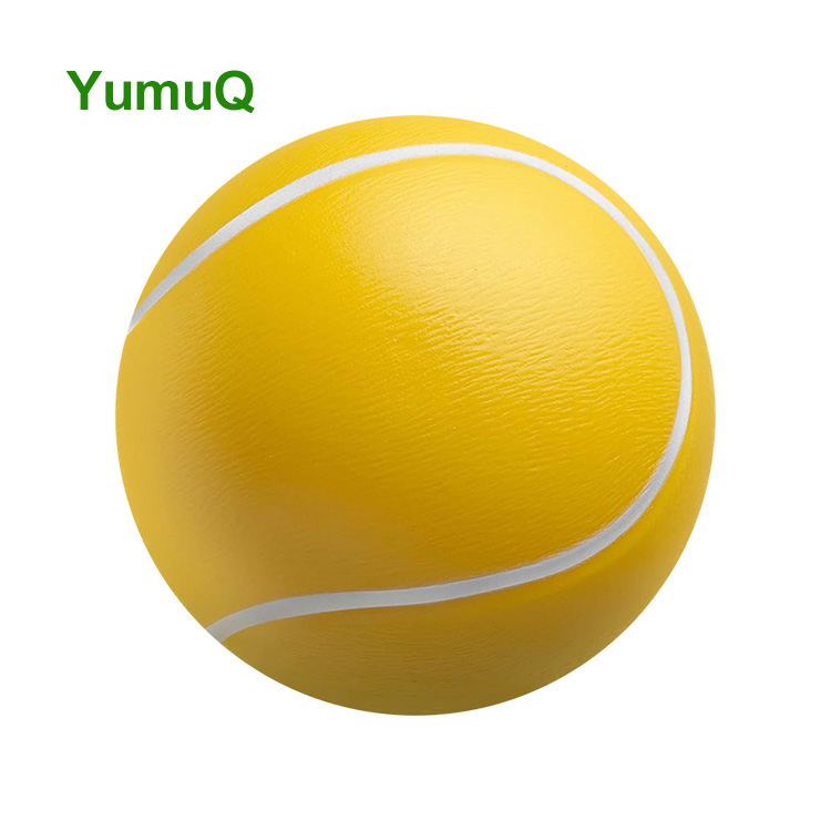 Пенопластовый теннисный мяч YumuQ, 2,5 дюймов, легкий, 1 унция, эргономичные игрушки для снятия стресса для подростков и взрослых