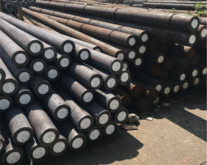 Barra redonda de acero para herramientas de carbono sólido, troquel de acero forjado con servicios de soldadura y doblado de superficie negra disponibles - Product Image 4