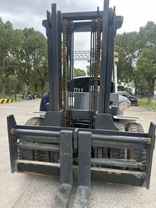 รถยก FD100Z8 TCM 10ตันรถยกเครื่องยนต์ดีเซลอีซูซุของแท้รถยกโกดังสินค้าจากญี่ปุ่นสันดาปภายใน - Product Image 6