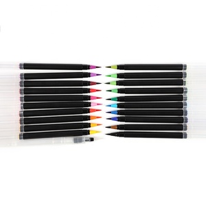 Juego de pinceles de acuarela, los <span class=keywords><strong>mejores</strong></span> marcadores de pincel suave Real para adultos y niños, libros para colorear, dibujo y caligrafía - Product Image 6