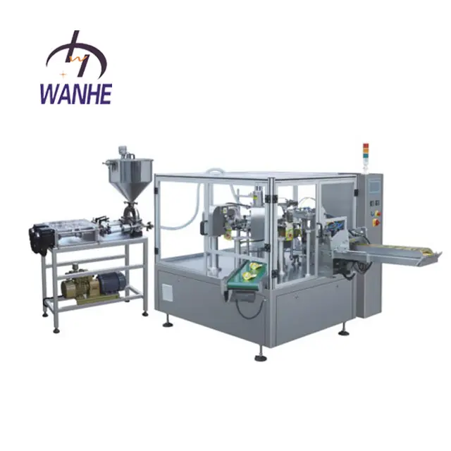 Полностью автоматическая застежка-молния WANHE, машина для запечатывания упаковочных пакетов для домашних животных