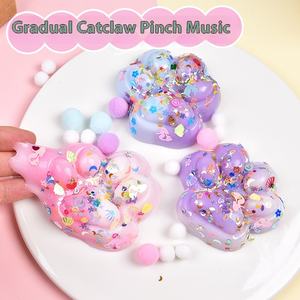 Jouet <span class=keywords><strong>à</strong></span> presser de musique de pétrissage doux de cé<span class=keywords><strong>l</strong></span>ébrité Internet jouet d'humidité EVA solide créatif effet de décompression progressive inspiré - Product Image 5