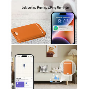 Support magnétique de suivi GPS N52, porte-cartes magnétique puissant, blocage RFID, portefeuille MagSafe pour <span class=keywords><strong>Apple</strong></span> - Product Image 5