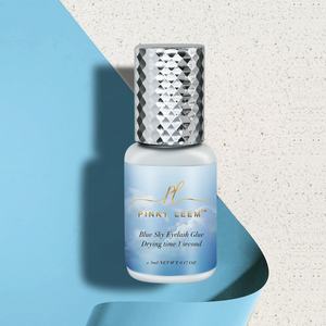 Pegamento para Pestañas de Larga Duración, Resistente al Agua, de Fijación Fuerte, Color Azul Cielo, Adhesivo para Extensión de Pestañas, Directamente de Fábrica Pinky Leem - Product Image 1