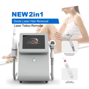 Appareil de beauté multifonctionnel professionnel portable 2 en 1 pour DPL RF Laser, laser diode 808, 755 808 1064, épilation au laser - Product Image 3