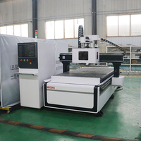 Máquina de Tallado de Madera CNC MISHI, Router CNC para Madera 1325 ATC, Máquina Router CNC para Muebles, Gabinetes, Aluminio y Cobre