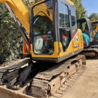 Excavator Crawler Hidrolik Model Baru SANY SY75c sy60C PRO SY35U sy55u sy75c Warna Kuning Hitam Tipe Track