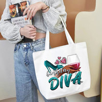 Vente en gros de transferts DTF Birthday Diva Heat Press pour les t-shirts Transferts DTF faciles à décoller prêts à presser pour les sacs à vêtements