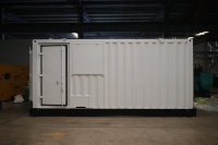 Genset Kontainer Diesel Tipe Silent Daya Utama 1200kw 1500kVA 60hz 400V Efisiensi Tinggi dengan Auto Start untuk Pusat Data