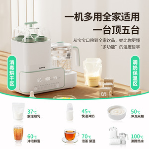 AUX 3 In 1 Baby Bottle Sterilizer With Heating Plate 1 1.5L Electric Touch Control - Product Image 5