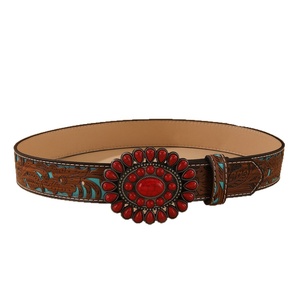 Cinturón de Aleación de Alta Calidad con Patrón Geométrico para Mujer, Estilo Bohemio Europeo Americano, Novedad para Comercio Exterior, Moda Nicho para Chicas Atractivas - Product Image 5