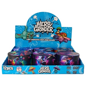 Custom <b>Grinder</b> Zink Alloy Portable Easy To Carry For Daily Use American Style Wholesale - Product Image 5