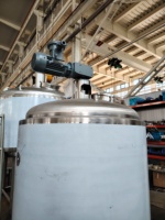 Cuve de mélange en acier inoxydable DYE avec agitateur, réservoir de stockage industriel, fabricant de cuves de mélange