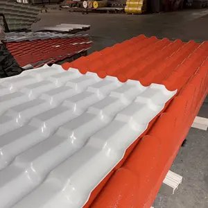 Hochwertige chinesische fabrik ASA harz upvc dachziegel pvc-ziegelplatte bedachung