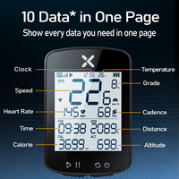 Nouvelle version Xoss G+ G2 G Plus, ordinateur de vélo GPS de 2e génération, compteur de vitesse sans fil, tracker, odomètre, vélo de route, VTT, ANT+