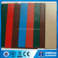Revêtement de couleur en aluminium pour feuille de toiture avec peintures PE PVDF