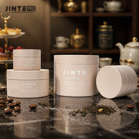 Pot en plastique rond PETG de 5 ml à 250 ml, vente en gros, portable, pour maquillage, cosmétiques, crème pour la peau, personnalisable