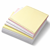 Papier autocopiant multicouche 2 à 6 plis 241x279mm NCR CFB avec dos couché pour impression commerciale qualifiée feuilles pour imprimante matricielle