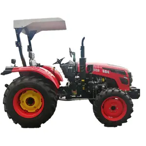 Prodotti agricoli Mini trattore agricolo frutteto giardino 4 ruote motrici 4Wd trattore 60hp trattore agricolo in vendita