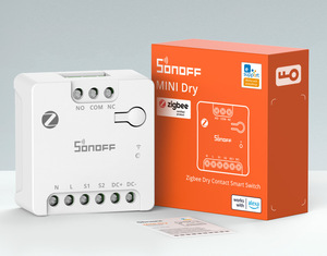 Interruptor Inteligente de Contacto Seco Zigbee SONOFF MINI-ZBD MINI, Compatible con Alimentación CA y CC, Control de <span class=keywords><strong>Puerta</strong></span> de <span class=keywords><strong>Garaje</strong></span>, <span class=keywords><strong>Motor</strong></span>, Caldera, <span class=keywords><strong>Puerta</strong></span> Principal - Product Image 6
