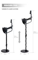 Détecteur de métaux souterrain TianLiLong haute sensibilité, étanche IP68, bobine de recherche 20x20cm, USB, détecteur de métaux industriel