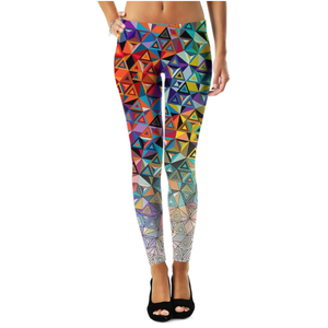 Motivo astratto (16) Leggings - Product Image 2