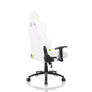 Chaise de jeu Esports avec logo personnalisé pour adolescents Chaise PC moderne pivotante Support dorsal en cuir pour salon Salle des ordinateurs - Product Image 3