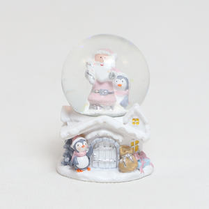 Ornements <span class=keywords><strong>de</strong></span> Noël en verre faits à la main 100mm Globes en verre clair <span class=keywords><strong>de</strong></span> Noël Centres <span class=keywords><strong>de</strong></span> <span class=keywords><strong>table</strong></span> Décorations <span class=keywords><strong>de</strong></span> <span class=keywords><strong>table</strong></span> - Product Image 2