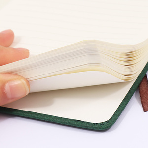Cuaderno de Cuero Premium con Papel Grueso de 80 g/m², MOQ Bajo, Tamaños A5 y B5, para Estudiantes, Profesionales, Amigos y Colegas, con Bolsillo Frontal - Product Image 5