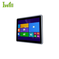 Precio de fábrica 17 pulgadas Core I3 10110U Vehículo Panel industrial sin ventilador PC Win Linux DDR4 2LAN DDR4 HD LVDS 4USB Touch Ready Stock