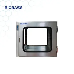 BIOBASE China 304 stainless steel Cleanroom Pass Box for Clean Room Use Pass Box