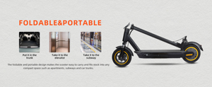 Scooter Plegable con Pantalla LED, 36V, Dos Ruedas, Doble Tracción, para Adultos, Modelo J05, en Oferta - Product Image 2