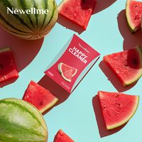 Newellme Happy Cleaner Detox Cleanse Poudre pour la perte de poids aux fruits rouges mélangés, livraison rapide en 14 jours