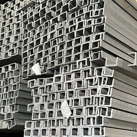 Profilés en acier galvanisé à chaud en forme de U et de C, profilés en acier au carbone pour la construction, matériaux de construction structurels
