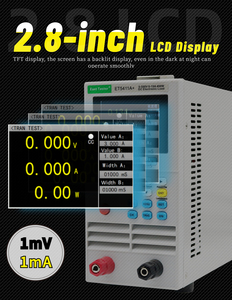 בוחן עומס חשמלי חד ערוצי ET5410A+ לבדיקה אוטומטית של מעגלים <span class=keywords><strong>DC</strong></span> 150V 40A 400W בוחן סוללות לאלקטרוניקה לרכב - Product Image 6