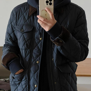 2025 nouveau hiver vers le bas et coton veste mode épaissie marque veste vêtements pour hommes usine en gros hommes vestes d'hiver - Product Image 1