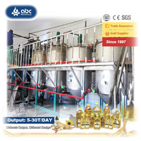 Palmolie-raffinaderijmachine, complete commerciële set, 24/7 klantenservice voor distributeurs